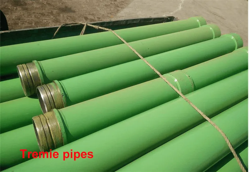 Concrete Placement Tremie Pipe Sets