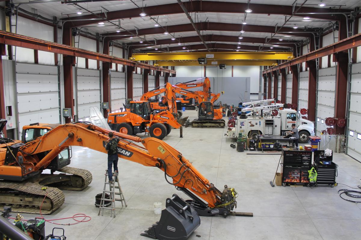 CESCO Equipment workshop and manufacturing facility